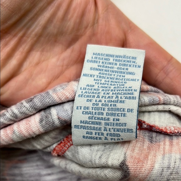 Boden Purple and Orange Sheath Midi Dress with 3/4 Sleeves and V-Neck US6 - Picture 11 of 11